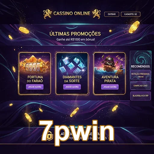 Ofertas exclusivas e últimas promoções VIP do site 7pwin para jogos e apostas online.